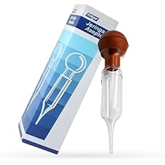 Jeringas. De vidrio con bulbo de hule reutilizables. Capacidad: 90 ml. Pieza.