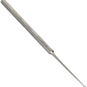 Cucharilla Buck recta borde romo del N ° 1.