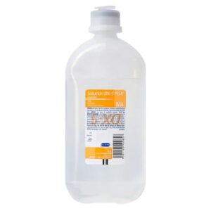 Dextrán. Solución Inyectable al 10%. Cada 100 mililitros contienen: dextrán (40 000): 10 g Glucosa 5 g Envase con 500 ml.