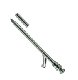 Trocar Ochsner con capucha protectora calibre 16 Fr longitud de 140 a 152 mm.