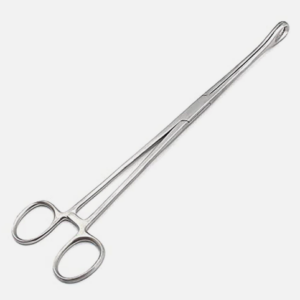 Pinza Foerster o Foerster-Ballenger recta estriada longitud de 240 a 250 mm.
