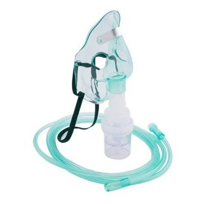 Nebulizador. Equipo desechable para nebulizador de uso en adultos para estudios ventilatorios pulmonares para partículas de 3 micras o menor. Pieza.