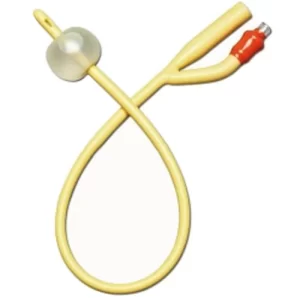 Sondas. Para drenaje urinario de permanencia prolongada. De elastómero de silicón con globo de autorretención de 5 ml. Estéril y desechable. Tipo: foley de dos vías. Calibre: 18 Fr. Pieza.