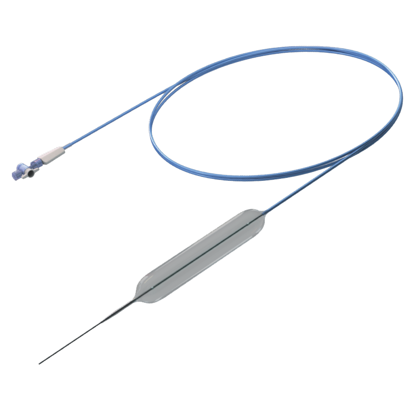 Catéteres. Catéter dilatador de vías biliares, de 3 cm de longitud, con balón de 3 cm de longitud. Estéril y desechable. Diámetro del balón: 6 mm. Pieza