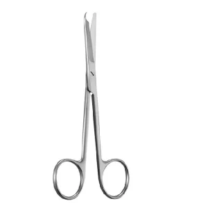 Tijera Para Material. Tijera Littauer recta longitud de 135 a 140 mm.