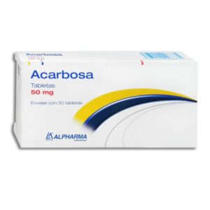 acarbosa 50mg alpharma