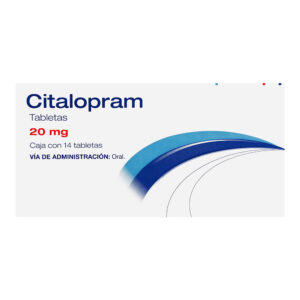 citalopram 20 mg 14 tabletas psicofarma