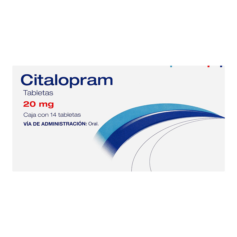 Citalopram 20 Mg 14 Tabletas Heka Insumos Medicos 