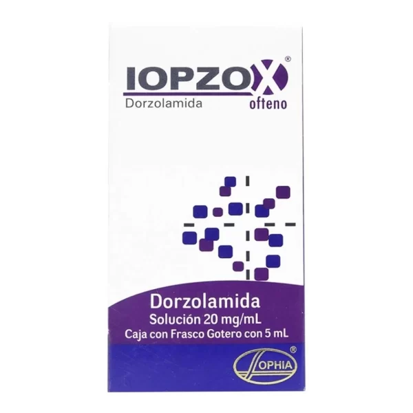 dorzolamida iopzox gotero
