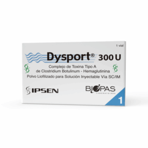 toxina botulinica dysport 300 u