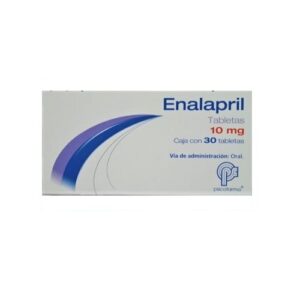 enalapril 10 mg 30 tabletas psicofarma