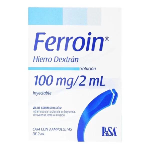 ferroin hierro dextran