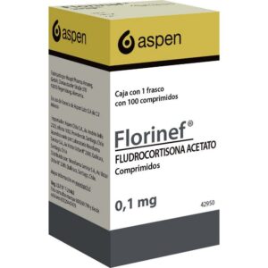 florinef fludrocortisona acetato .1mg comprimidos