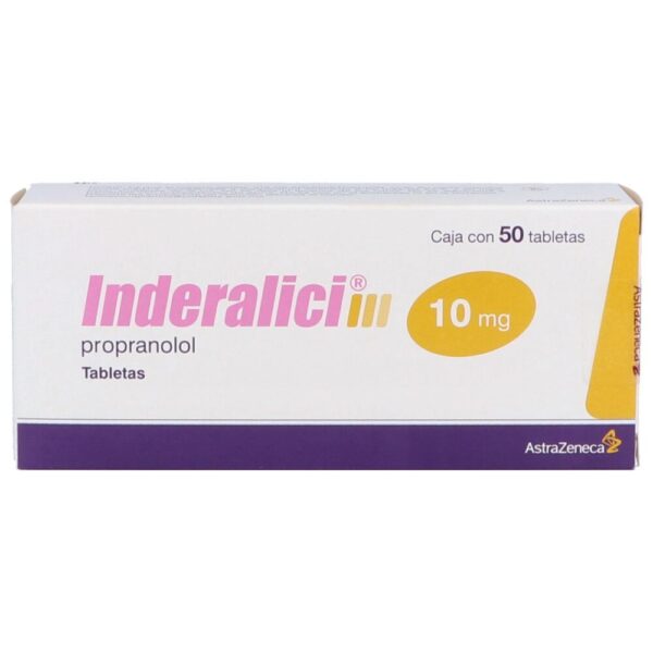 Propranolol Tableta Cada Tableta Contiene Clorhidrato De Propranolol 10 Mg Envase Con 30 9928