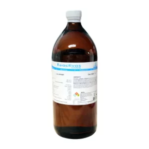 Reactivos Químicos. Alcohol etílico de 96 °G.L. Técnico. Frasco con 1000 ml. TA.