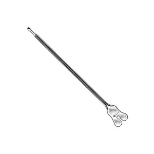 sonda acanalada punta boton