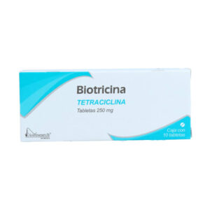 tetracilina tabletas 250mg bioresearch