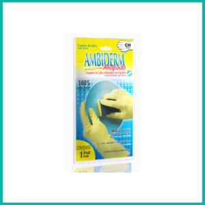Guantes afelpados no estériles de látex Ambiderm™