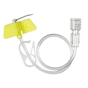 aguja huber angulada 90° acero inoxidable