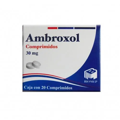 Ambroxol. Comprimido Cada Comprimido contiene: Clorhidrato de ambroxol 30 mg Envase con 20 Comprimidos.