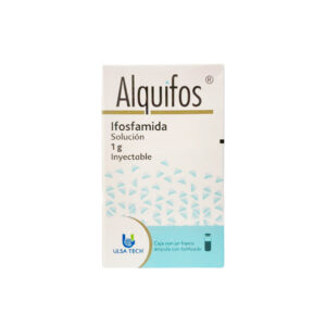 Ifosfamida. Solución Inyectable. Cada frasco ámpula con polvo o liofilizado contiene: Ifosfamida 1 g. Envase con 10 frascos ámpula.
