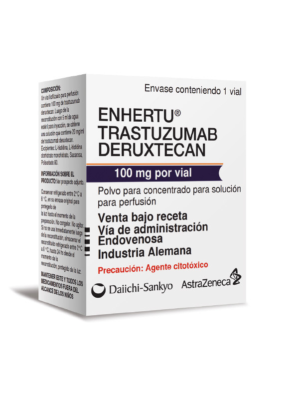 RASTUZUMAB / DERUXTECAN CON 100 MG DE POPLVO LIOFILIZADO