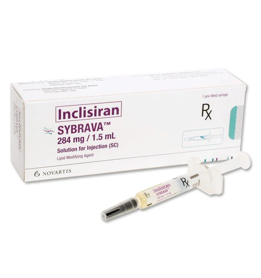 Inclisiran sódico 300 mg (equivalente a Inclisiran 284 mg) – Solución Inyectable Subcutánea