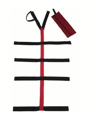 SISTEMA DE SUJECIÓN MÉDICO – STRAP SYSTEM 5 FT Araña Para Camilla De Rescate
