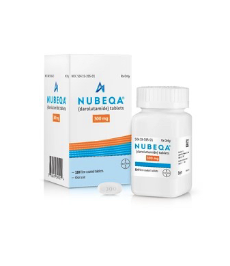 Darolutamida 300 mg Tabletas – Caja con 120 tabletas